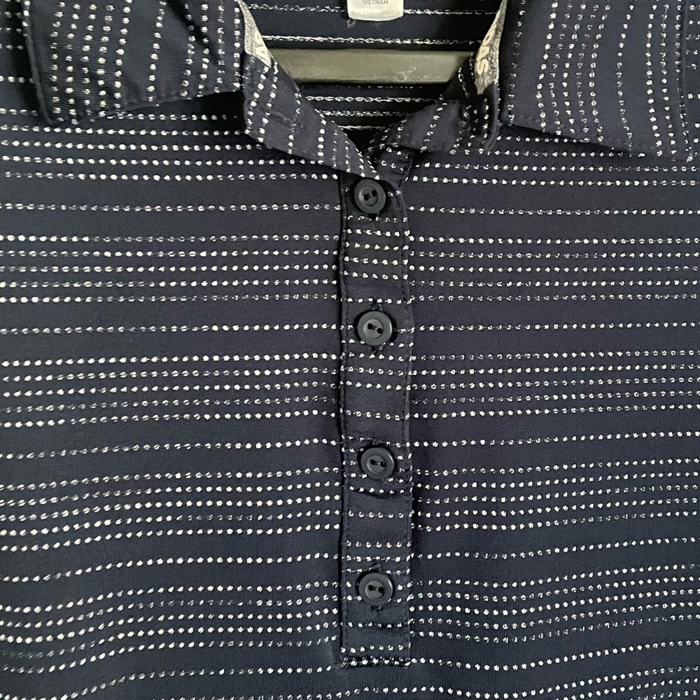 Adidas Golf Women’s Microdot Sleeveless Polo Top S Blue - Picture 5 of 10